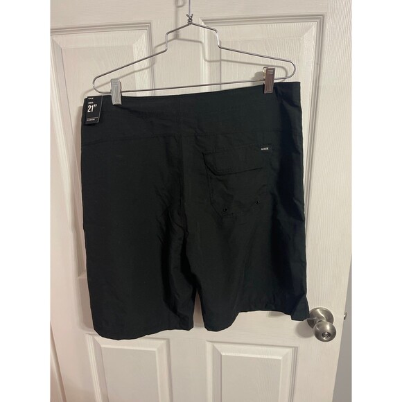Hurley Men's One and Only 21" Board Shorts Black Size 36 New With Tags - Picture 3 of 9